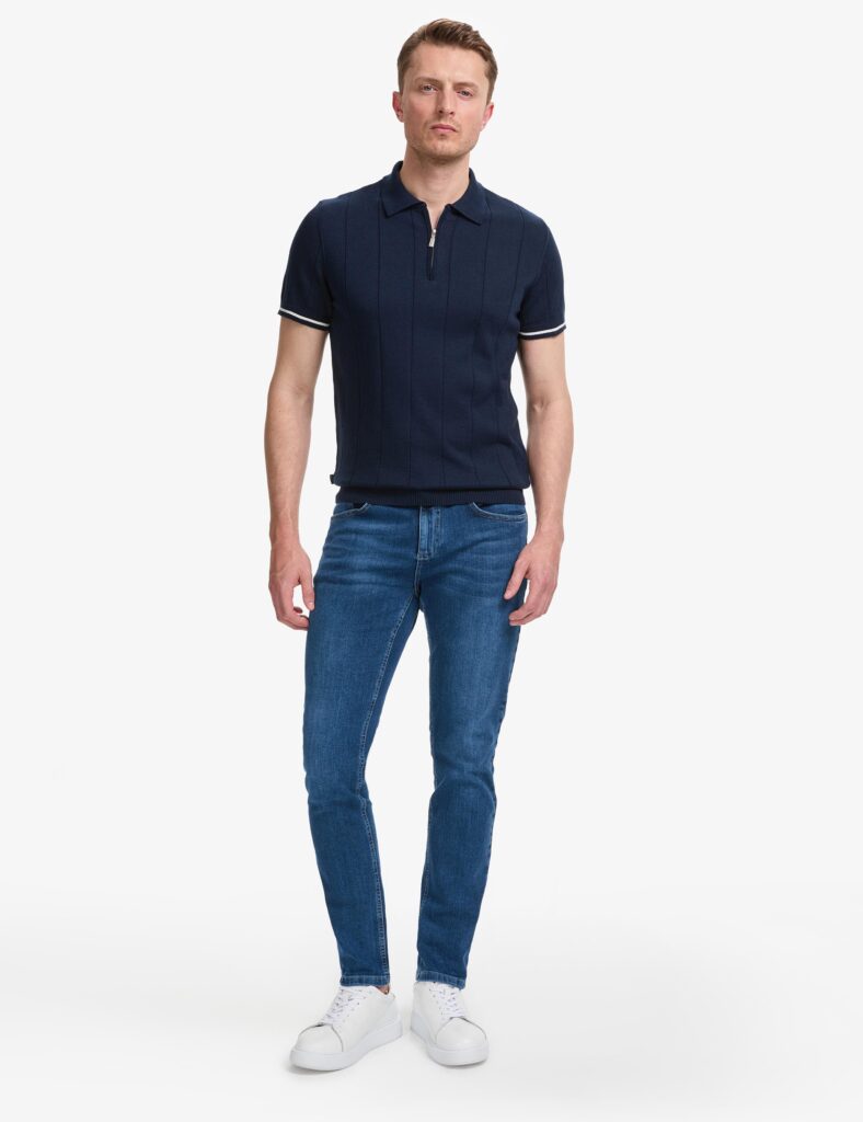 NAVY POLO T-SHIRT thumbnail 5