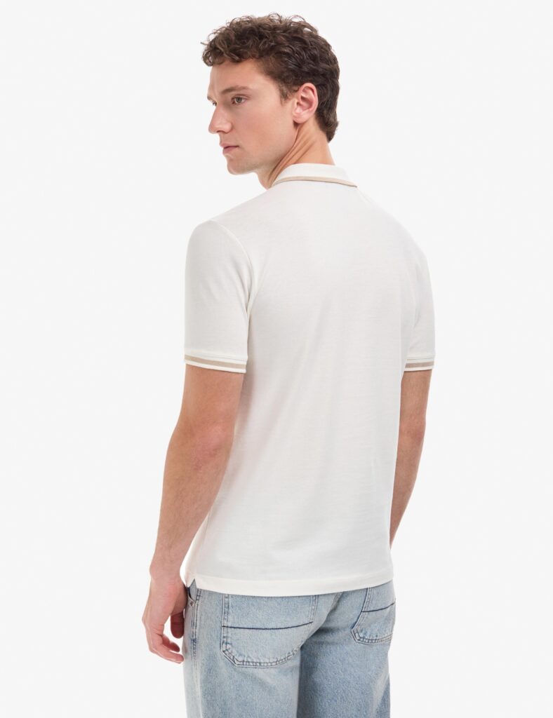WHITE POLO T-SHIRT thumbnail 5