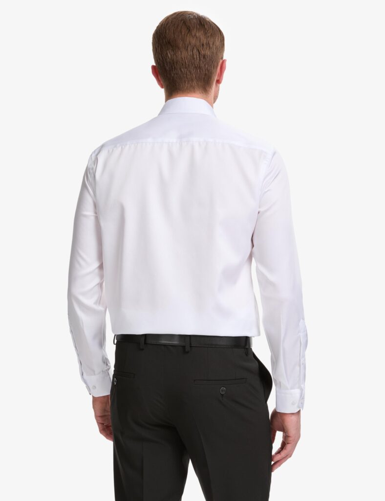 WHITE NON-IRON BASIC SHIRT thumbnail 5