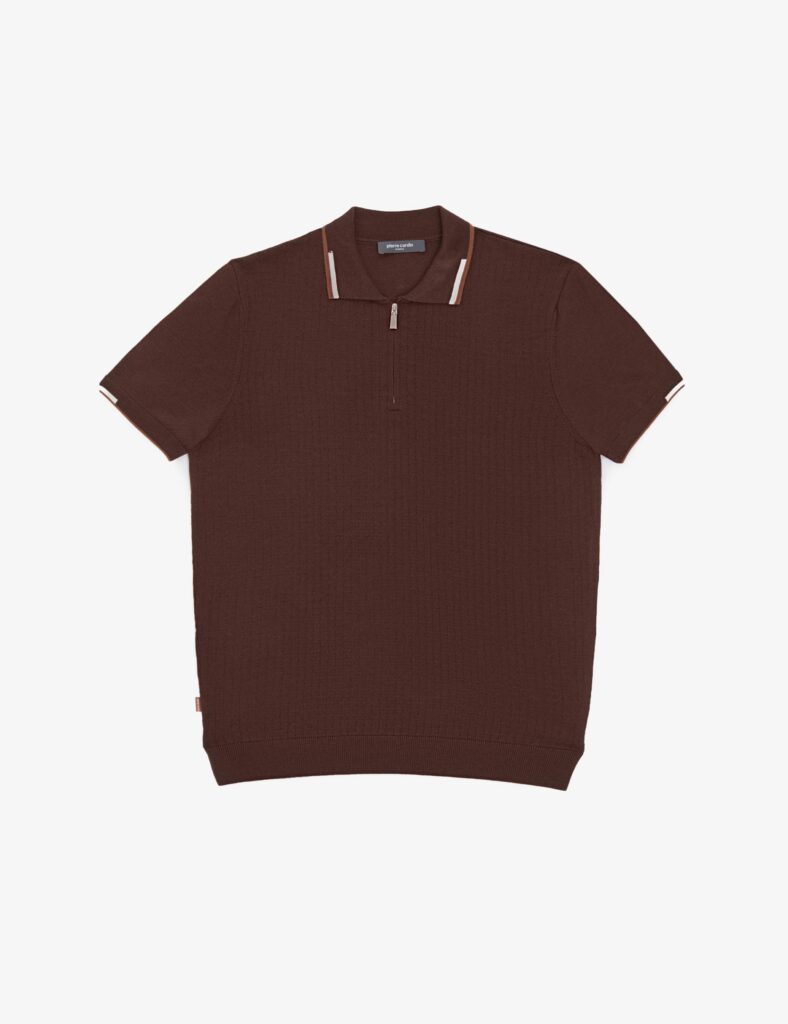 BROWN POLO T-SHIRT thumbnail 6