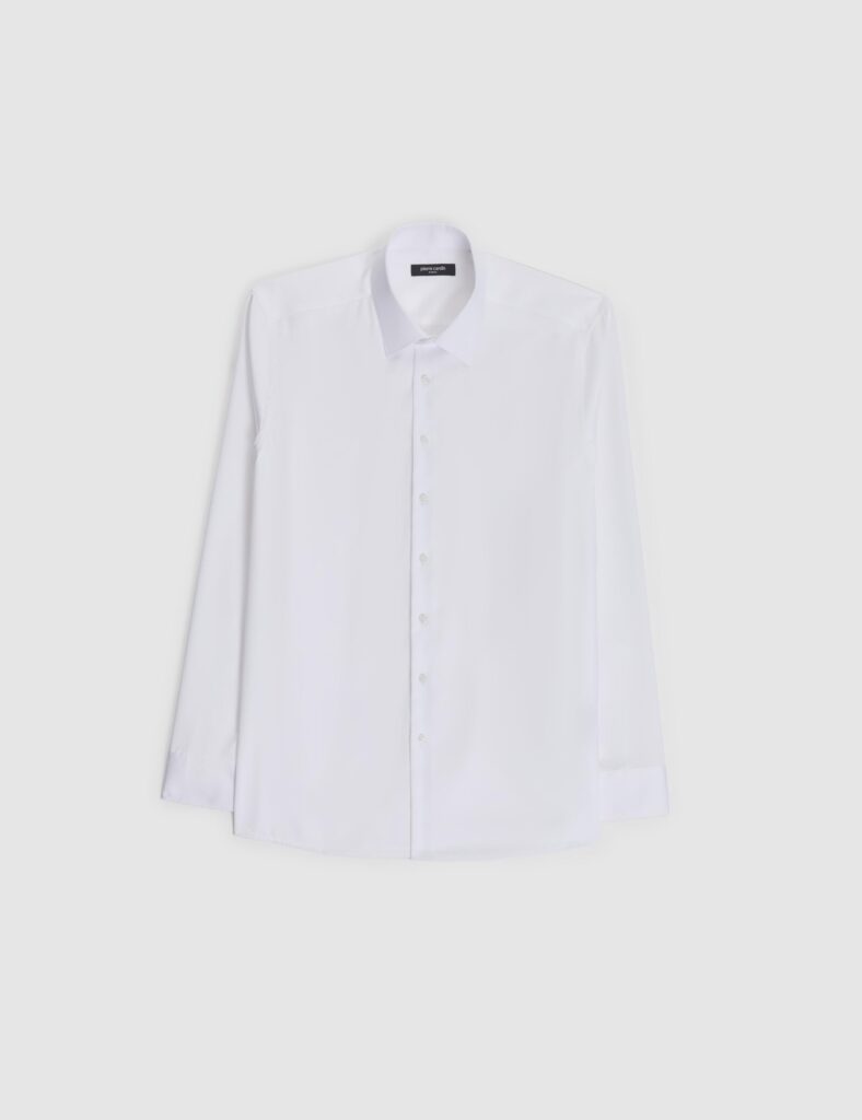 WHITE NON-IRON BASIC SHIRT thumbnail 6